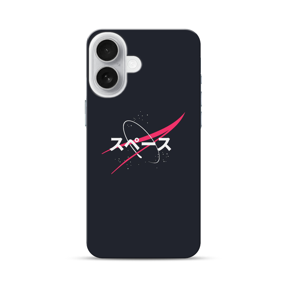 スペースロゴデザイン iPhone 17オリジナルハードケース