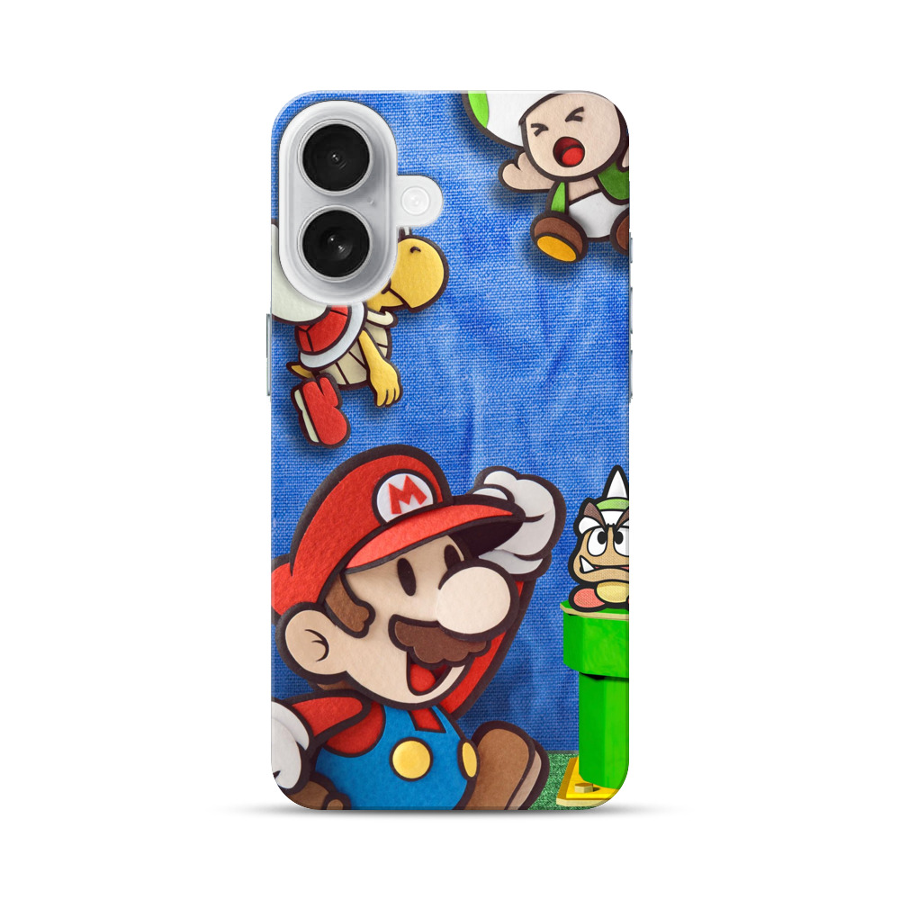 スーパーマリオキャラ iPhone 17オリジナルハードケース