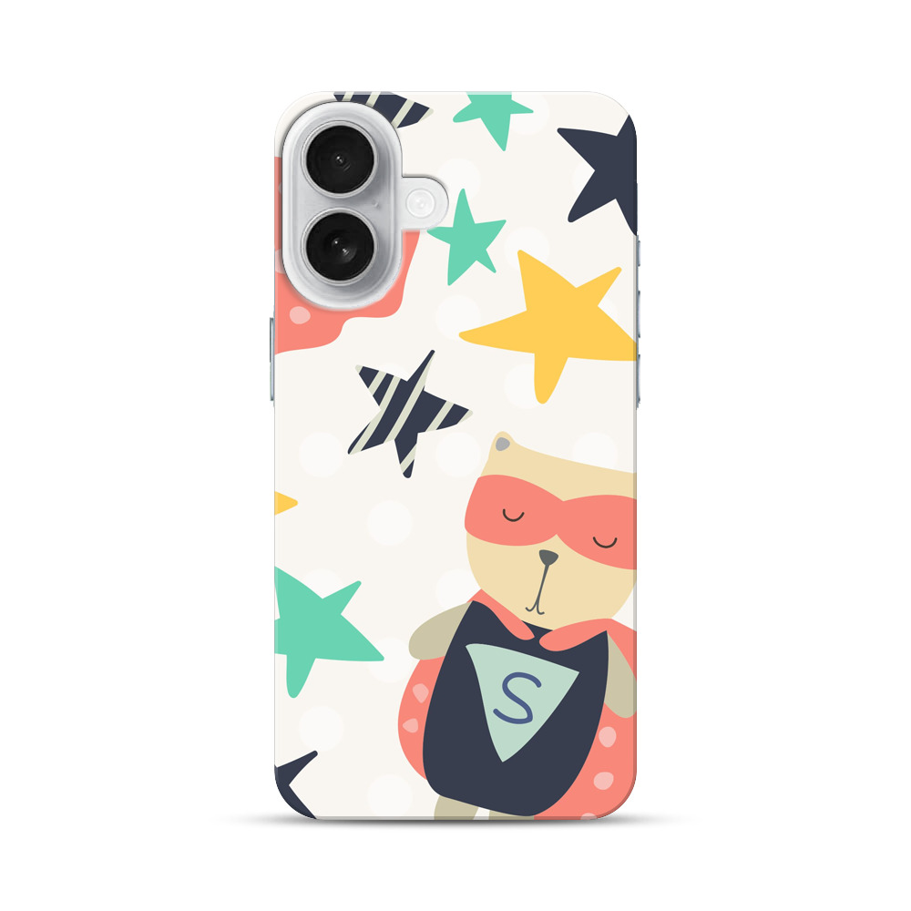 スーパーヒーローのリス iPhone 17オリジナルハードケース