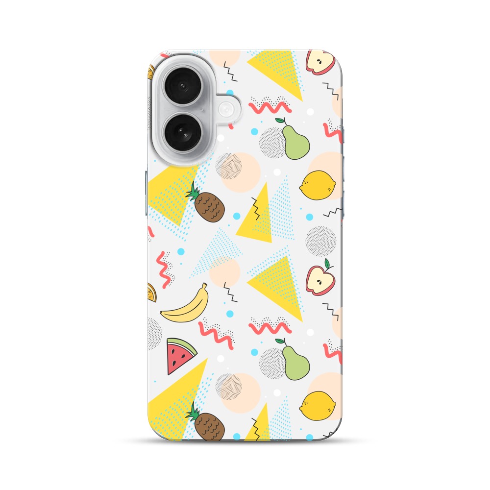 楽しいパターン iPhone 17オリジナルハードケース