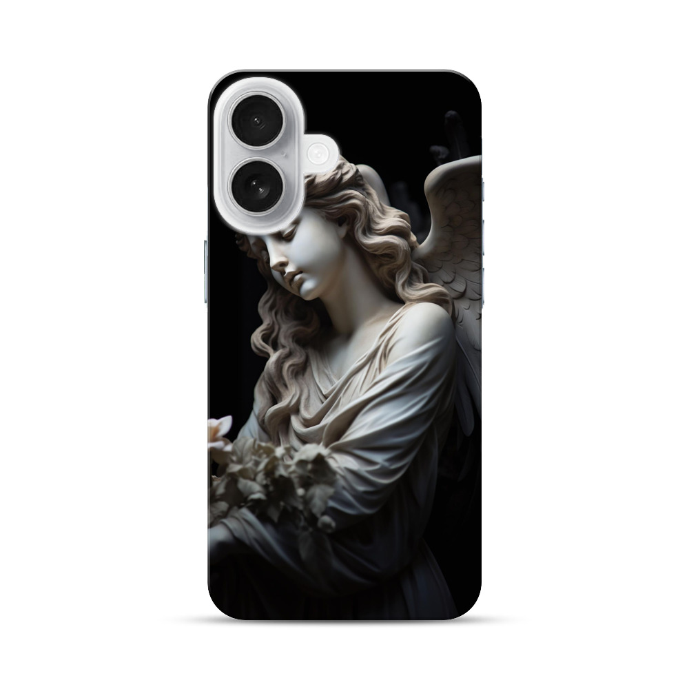 優雅な天使の像 iPhone 17オリジナルハードケース