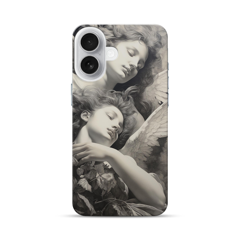 天使の羽の肖像 iPhone 17オリジナルハードケース