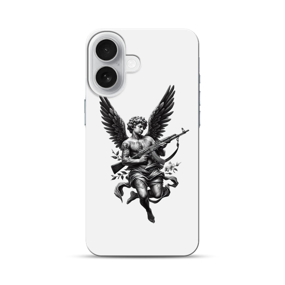 天使の戦士 iPhone 17オリジナルハードケース