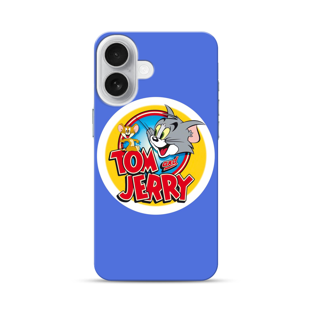 トムとジェリーロゴ iPhone 17オリジナルハードケース