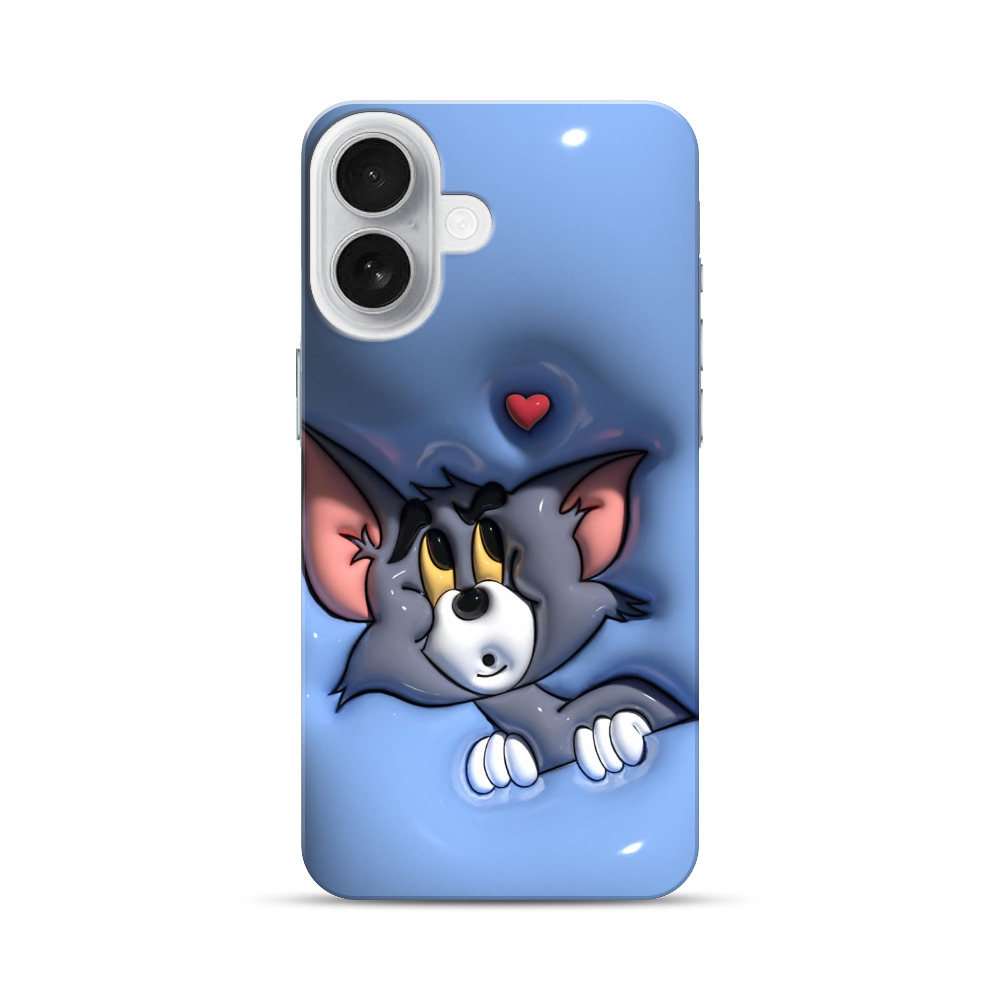 トムとハートの笑顔 iPhone 17オリジナルハードケース