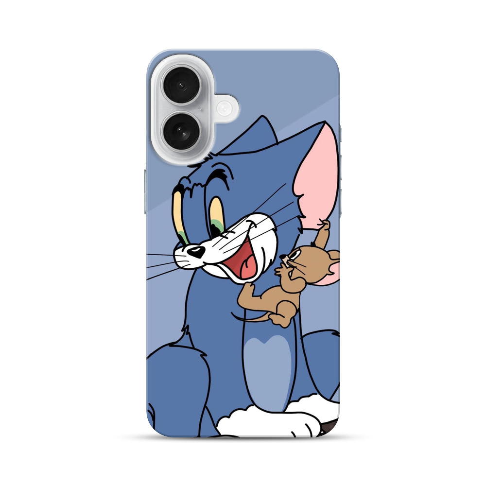 トムとジェリーの仲良し iPhone 17オリジナルハードケース