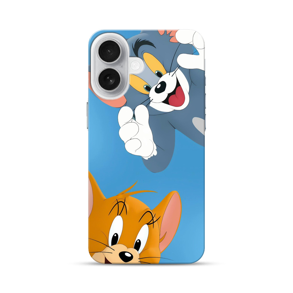 トムとジェリーキャラクター iPhone 17オリジナルハードケース