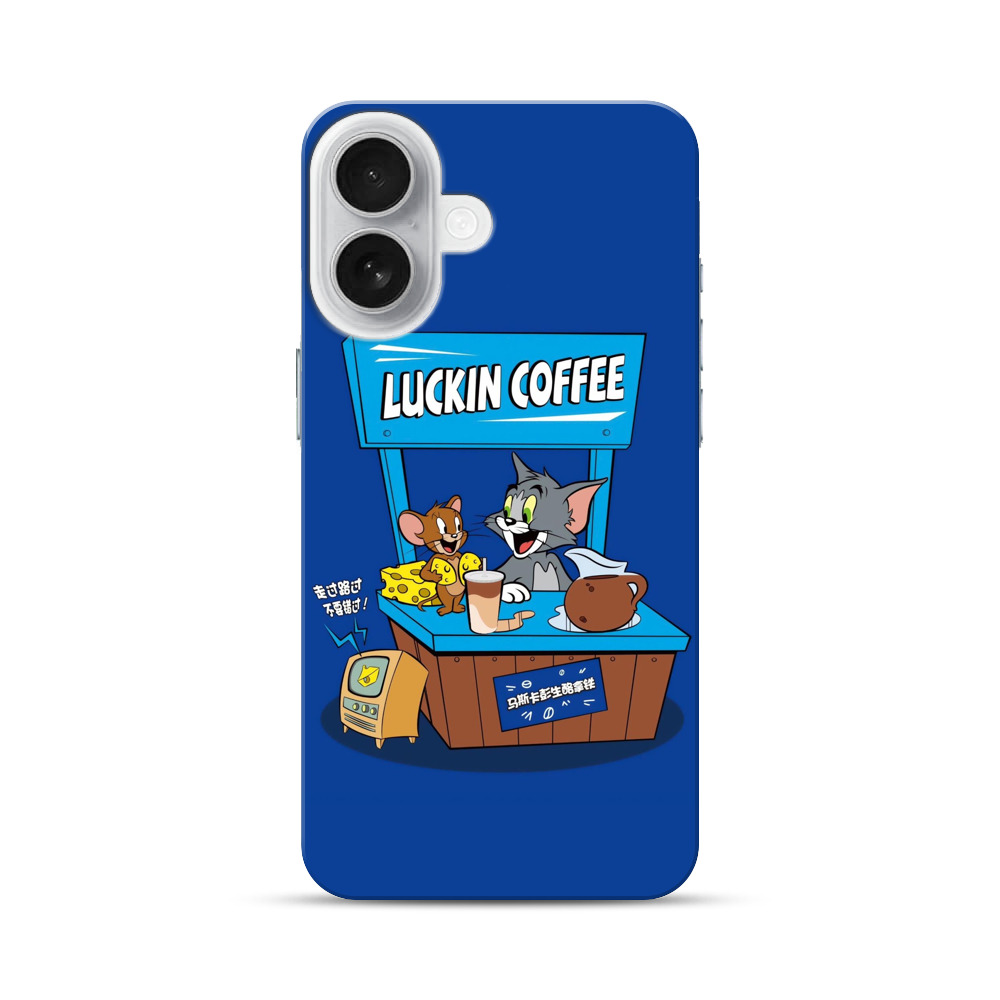 トムとジェリーカフェ iPhone 17オリジナルハードケース