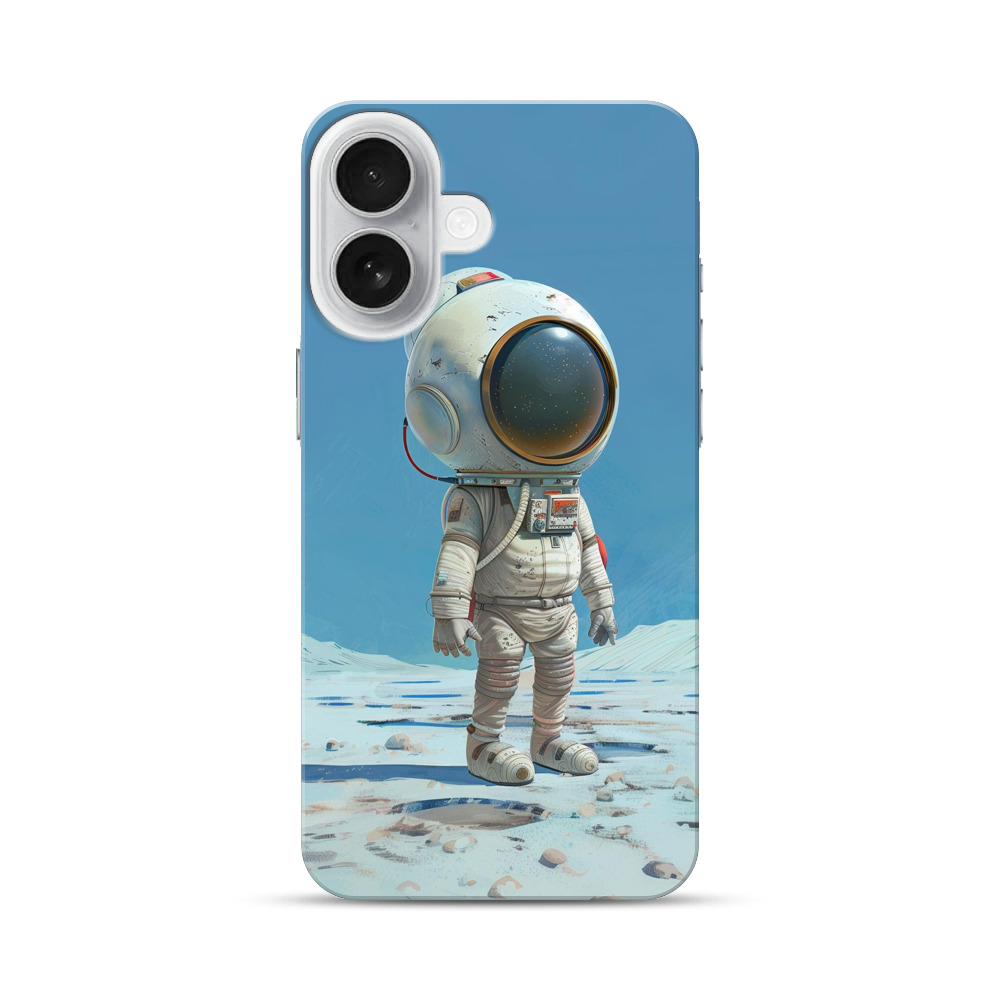 月面の宇宙飛行士 iPhone 17オリジナルハードケース