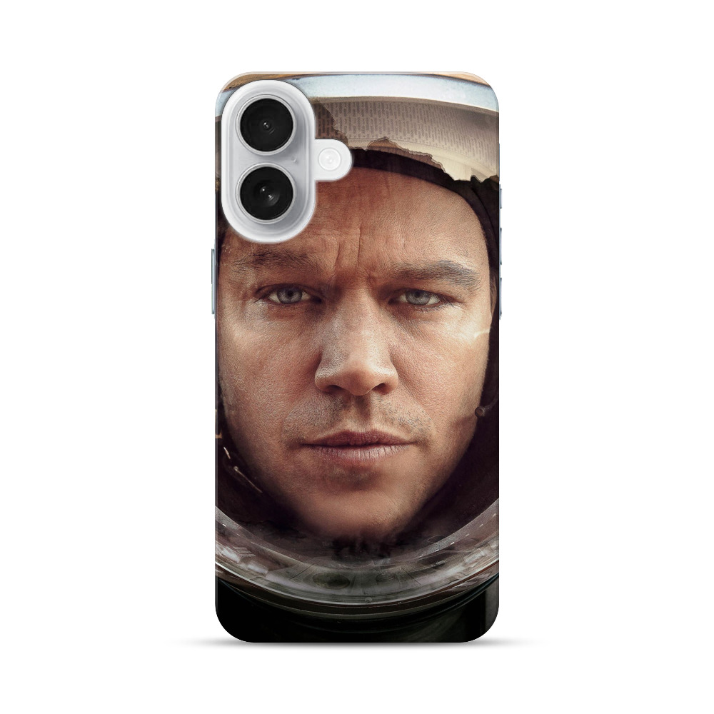 宇宙飛行士の顔 iPhone 17オリジナルハードケース