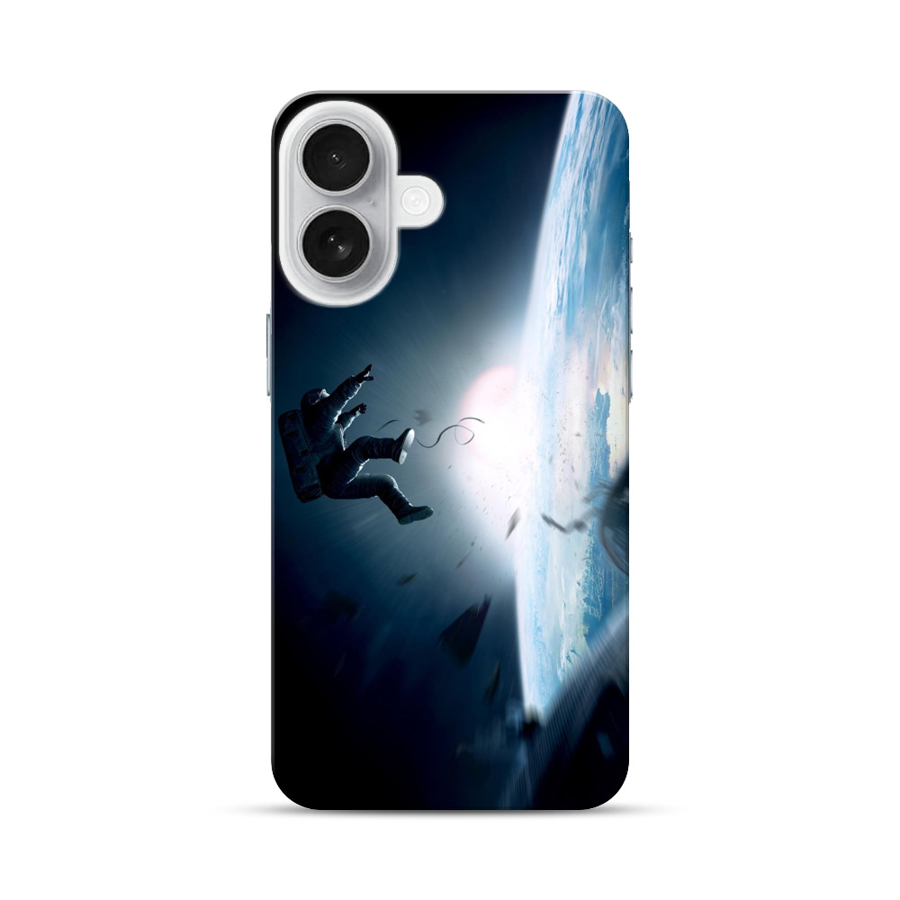 宇宙遊泳中の宇宙飛行士 iPhone 17オリジナルハードケース