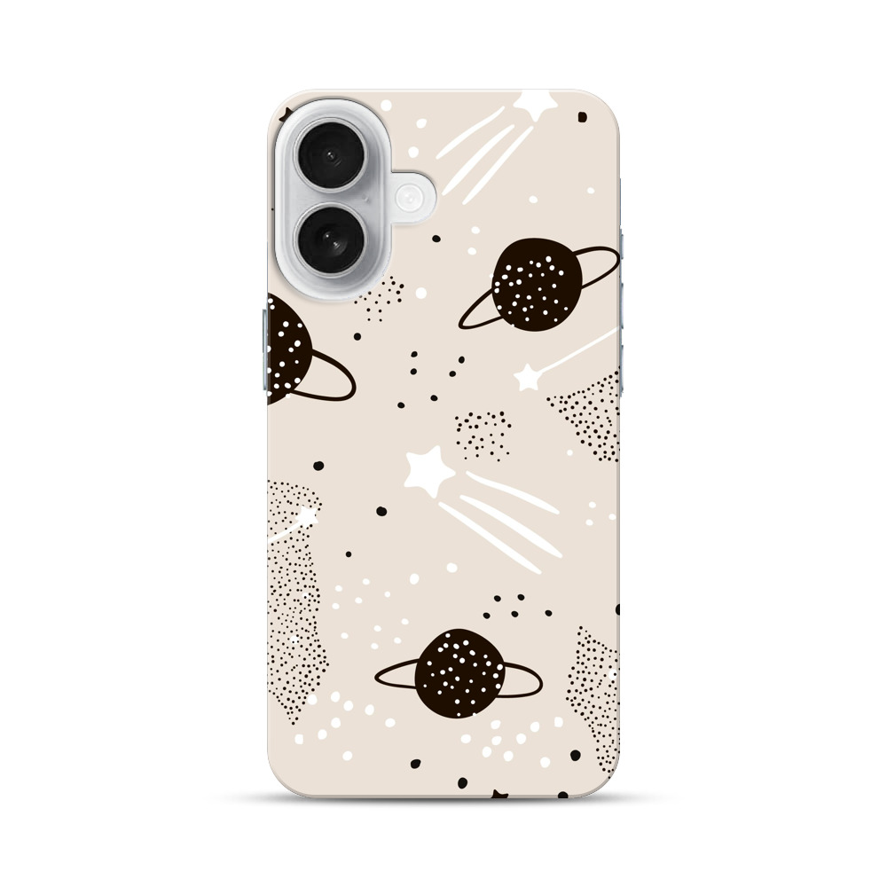 宇宙模様 iPhone 17オリジナルハードケース