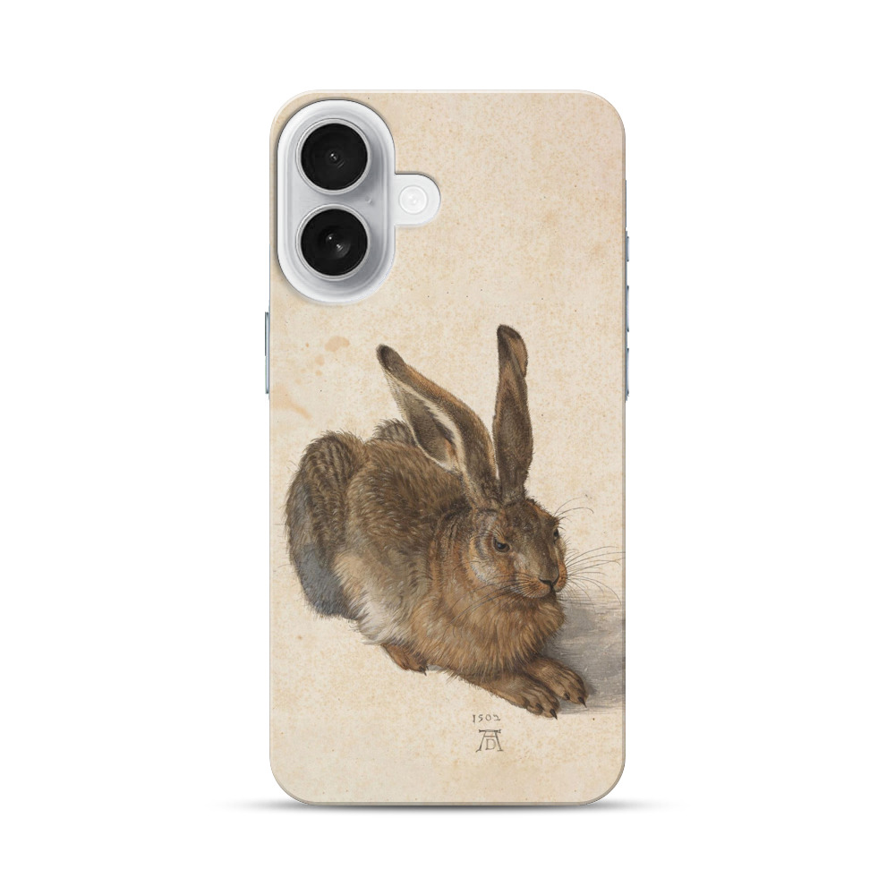 リアルなウサギの描写 iPhone 17オリジナルハードケース