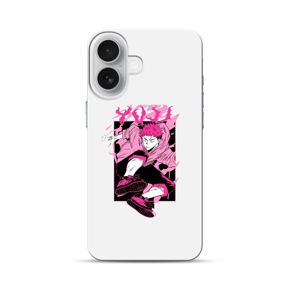 躍動するキャラクター iPhone 17オリジナルハードケース