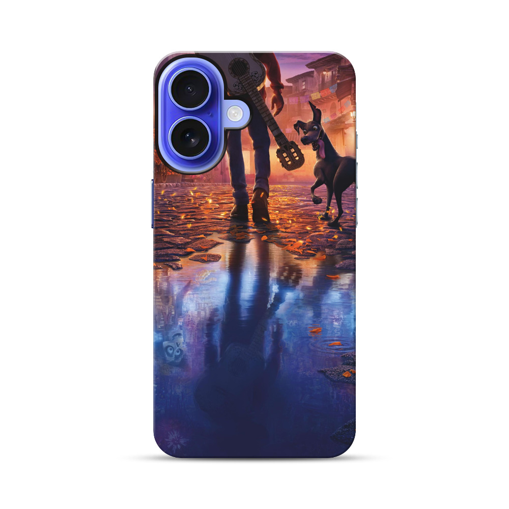 秋の夜のギター散歩 iPhone 17オリジナル耐衝撃ケース