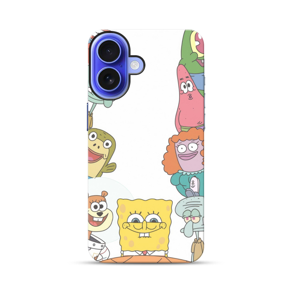 アニメキャラクター集合 iPhone 17オリジナル耐衝撃ケース