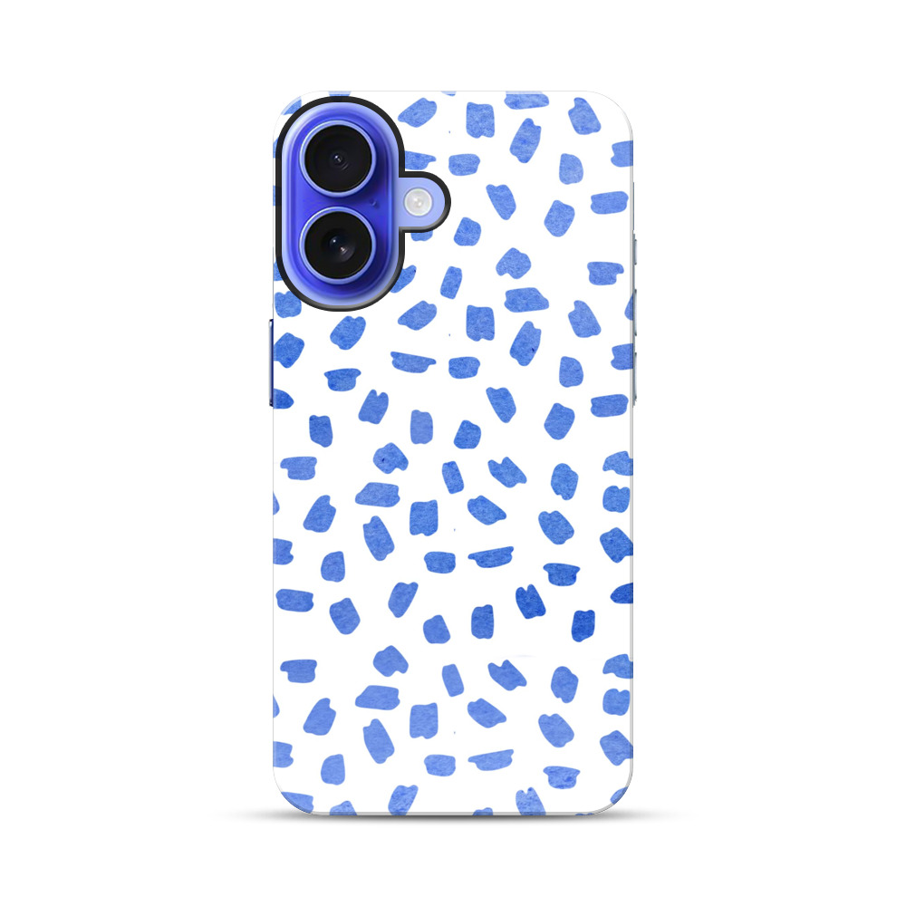 青い水彩のパターン blue-spots 青い水彩のパターン blue-spots