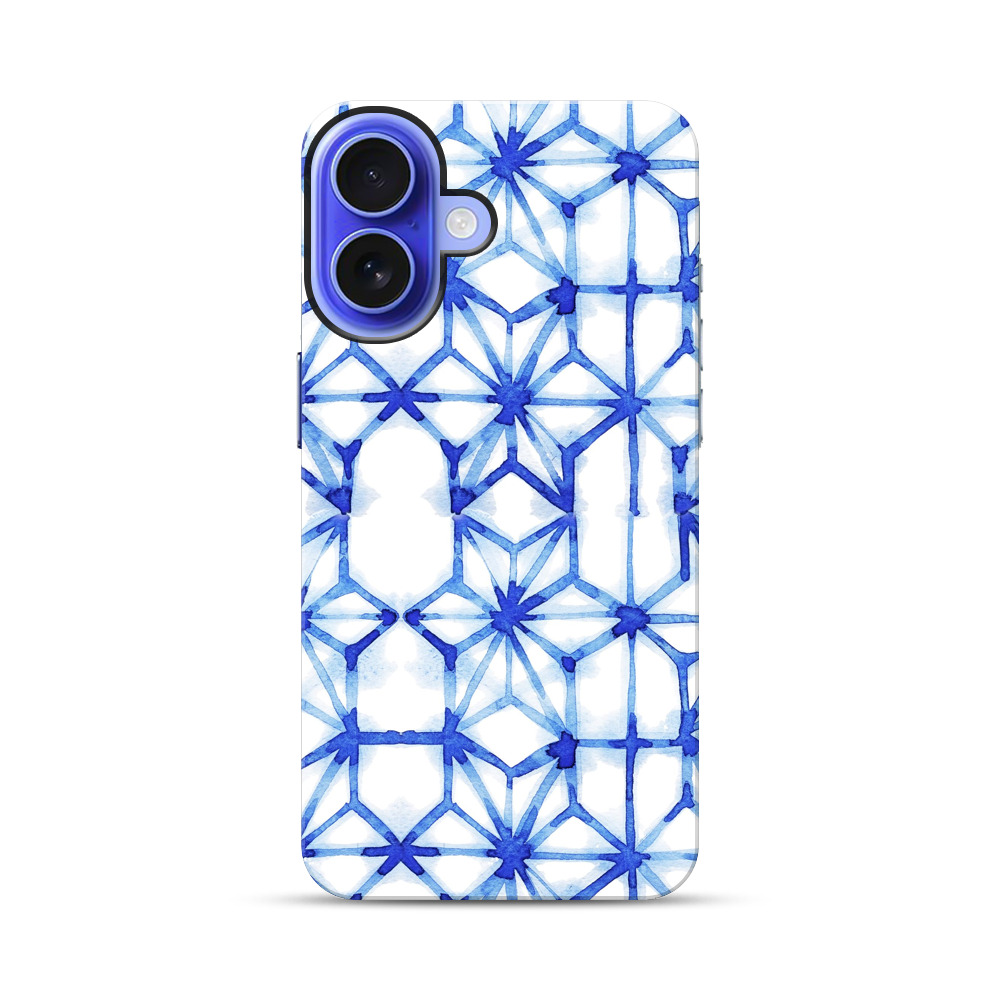 青い水彩のパターン crystal-patterns 青い水彩のパターン crystal-patterns