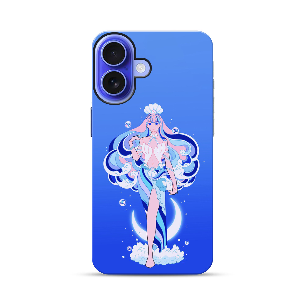 青い海の女神 iPhone 17オリジナル耐衝撃ケース