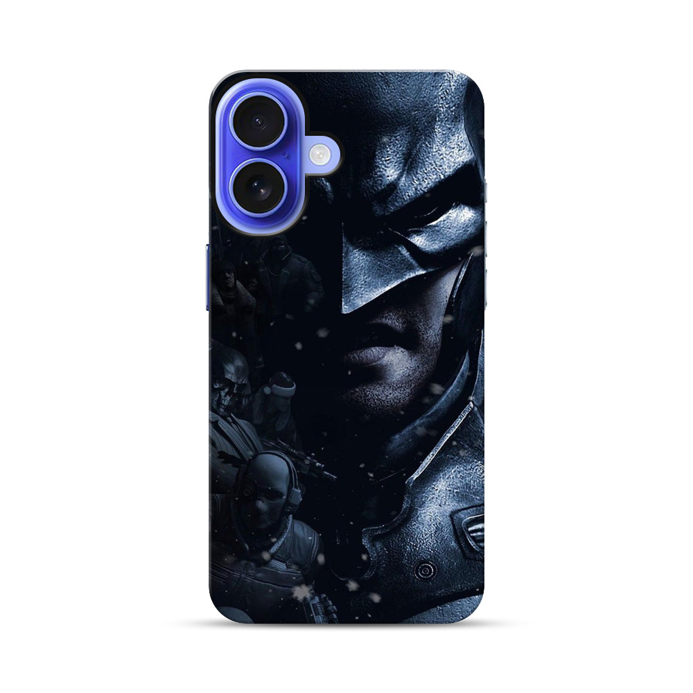 バットマンの顔アップ iPhone 17オリジナル耐衝撃ケース