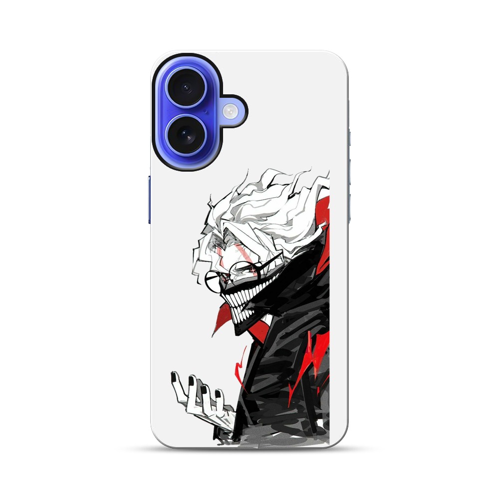 不気味なキャラクター iPhone 17オリジナル耐衝撃ケース