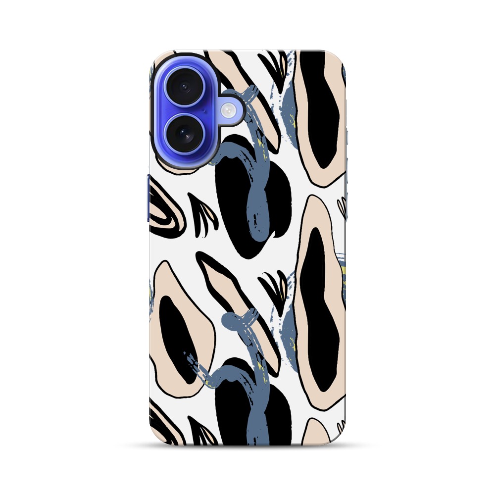 抽象的な模様 iPhone 17オリジナル耐衝撃ケース