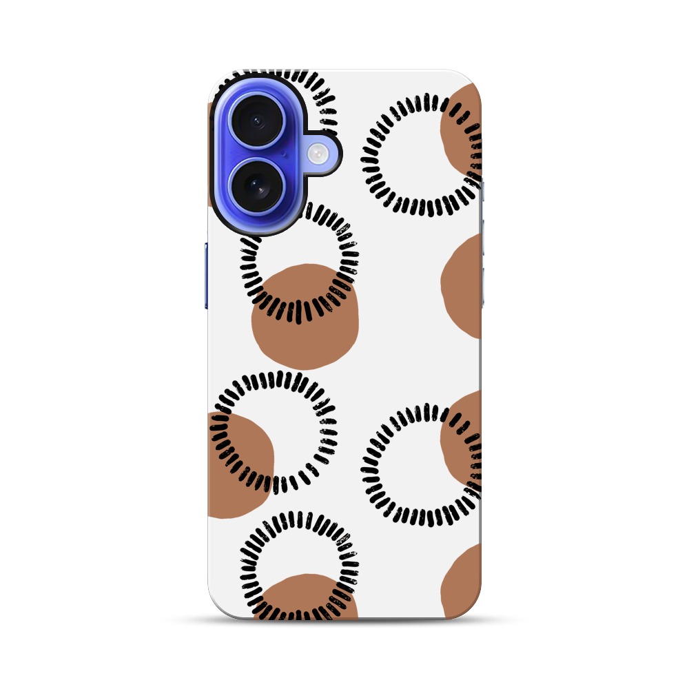 抽象的な模様 iPhone 17オリジナル耐衝撃ケース