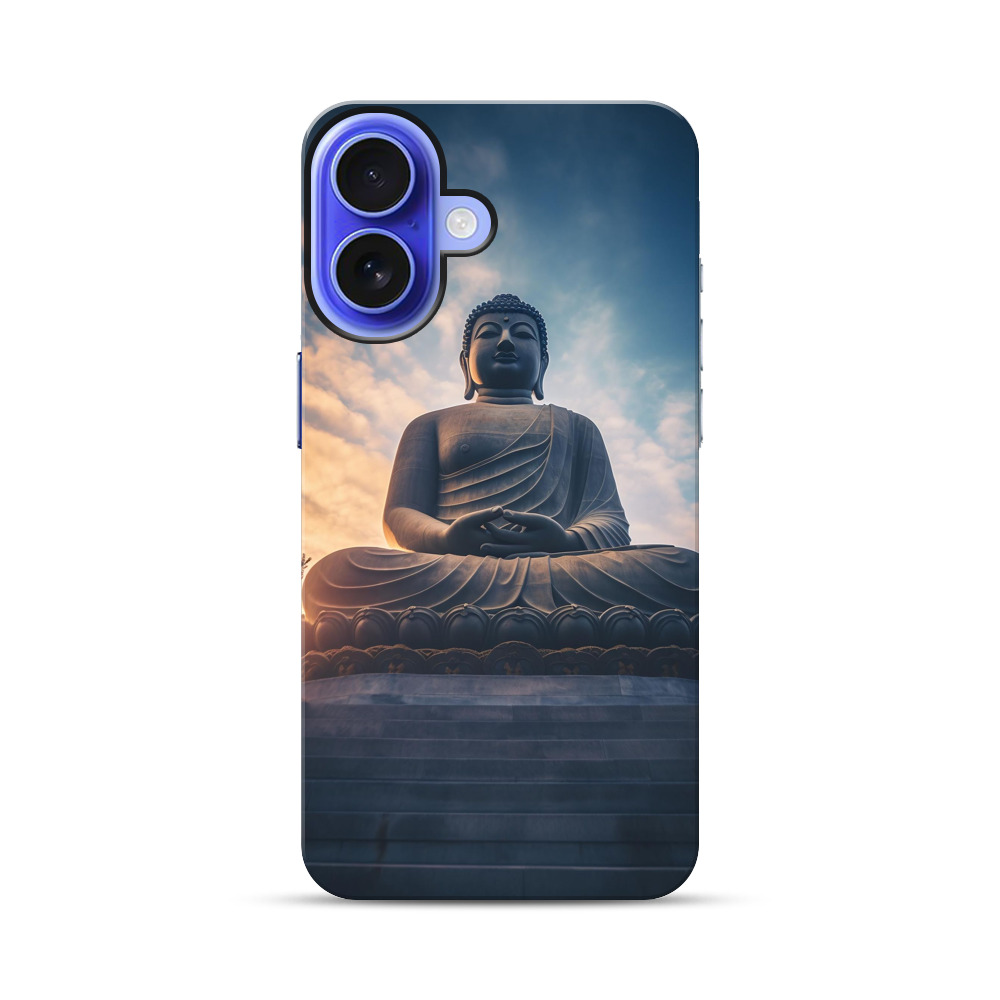 夕暮れの大仏 iPhone 17オリジナル耐衝撃ケース
