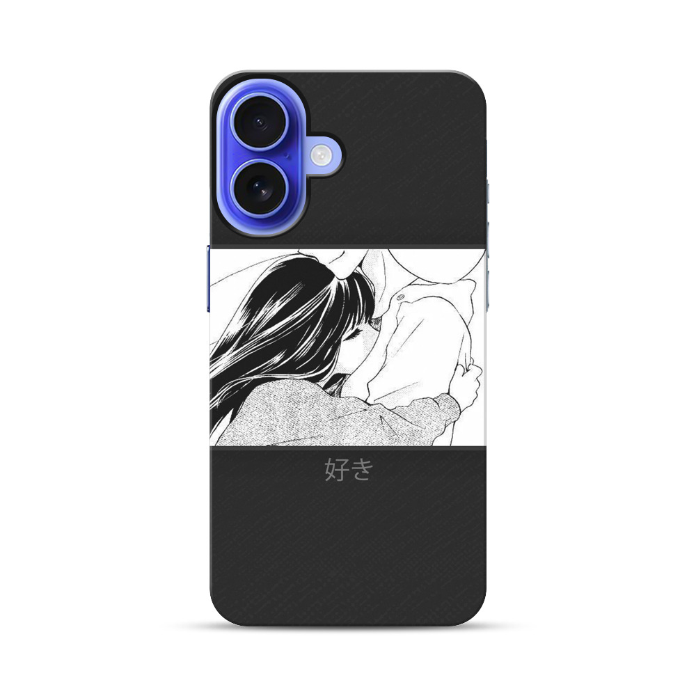 優しい抱擁好き iPhone 17オリジナル耐衝撃ケース