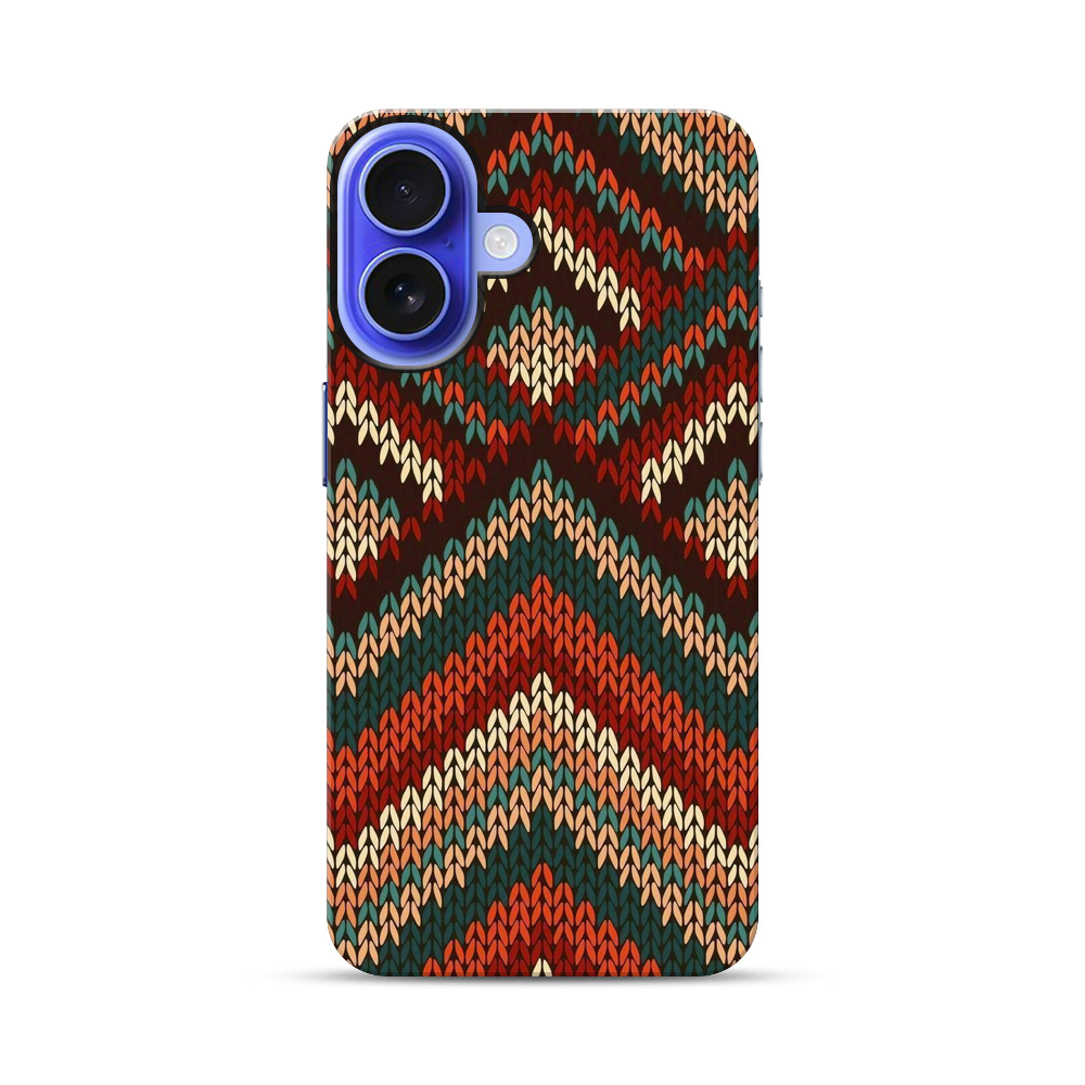 伝統的なパターンのデザイン iPhone 17オリジナル耐衝撃ケース