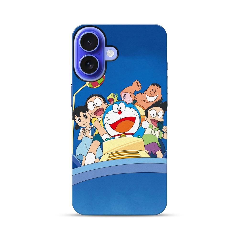 ドラえもんと仲間たち iPhone 17オリジナル耐衝撃ケース