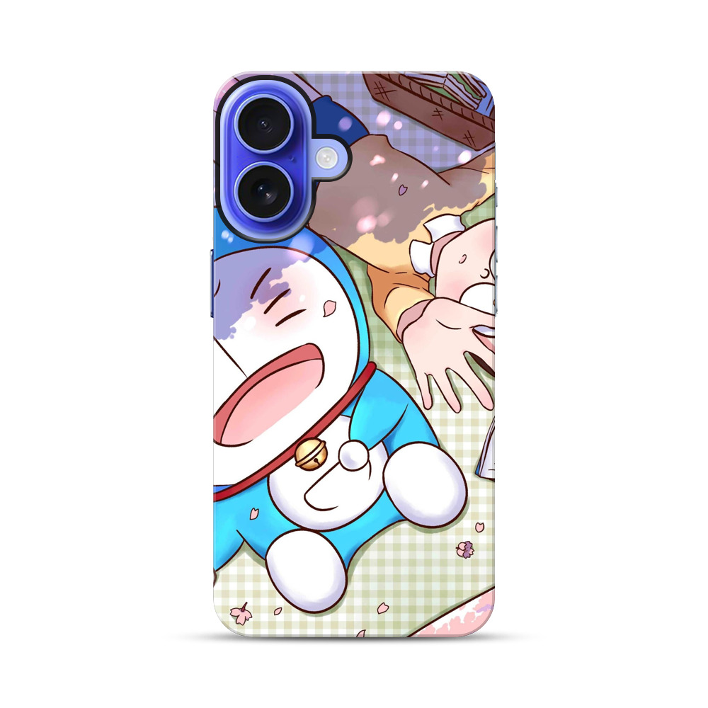 ドラえもんとのび太 iPhone 17オリジナル耐衝撃ケース