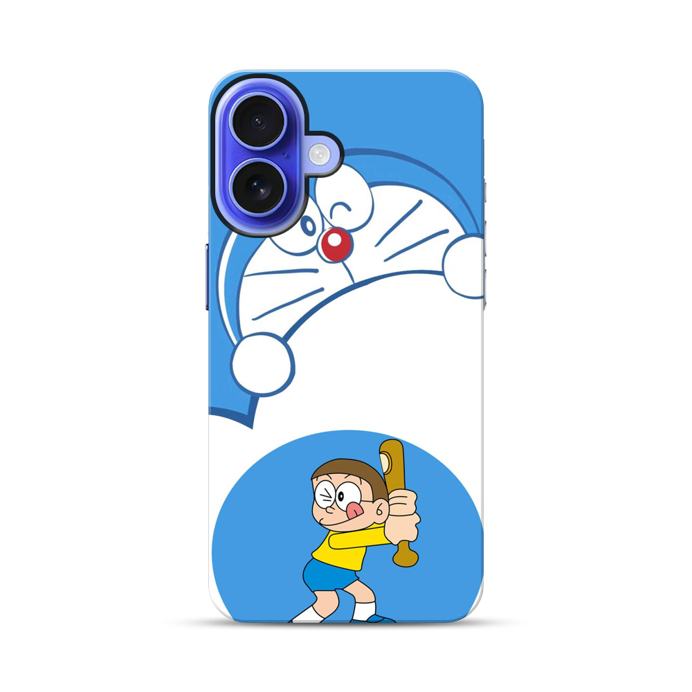 ドラえもんとのび太 iPhone 17オリジナル耐衝撃ケース