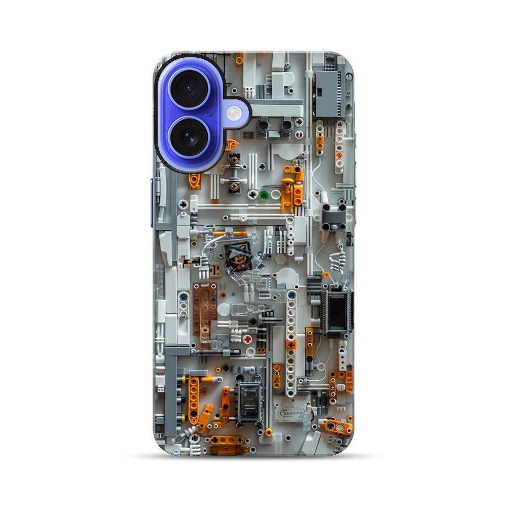 複雑なレゴパーツ iPhone 17オリジナル耐衝撃ケース