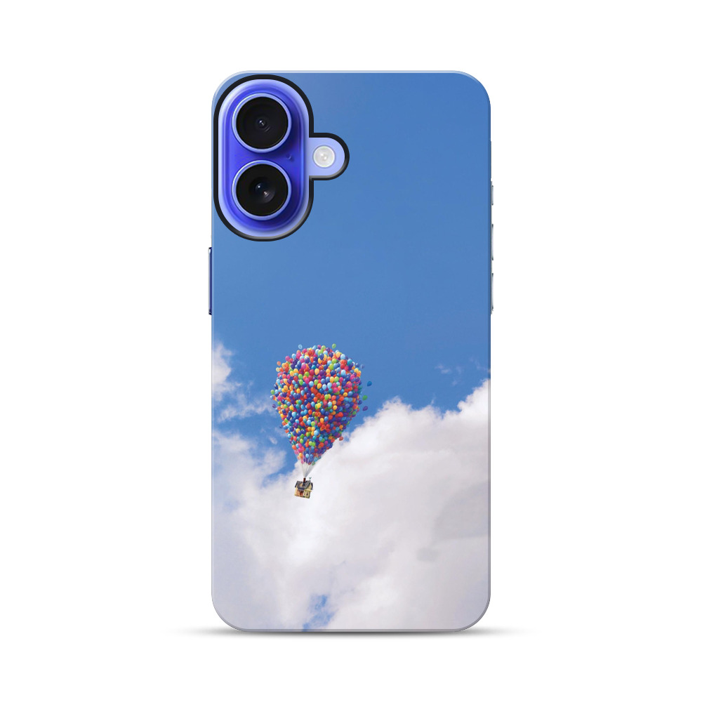 風船と家と青空 disney-up 風船と家と青空 disney-up
