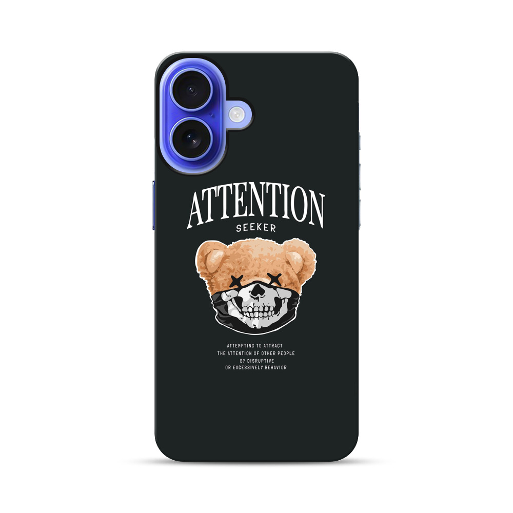 骸骨マスクのテディベア attention-bear 骸骨マスクのテディベア attention-bear