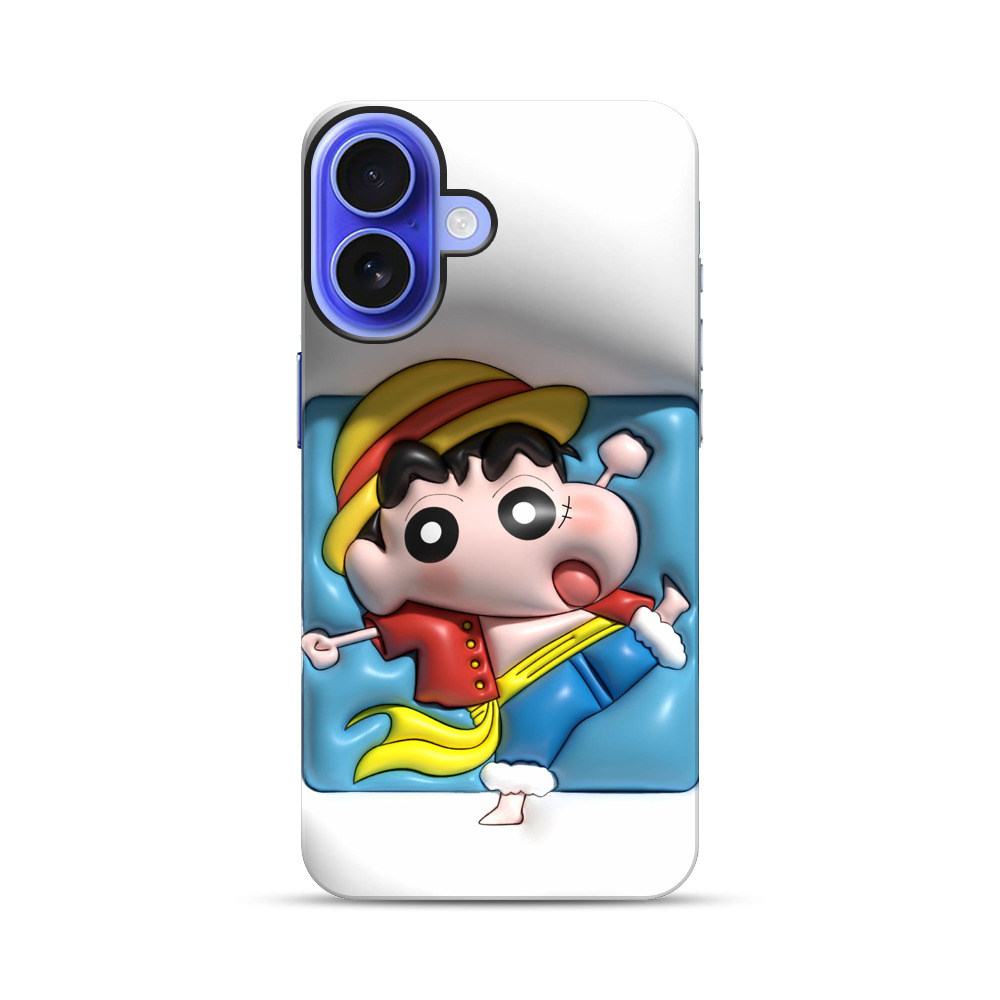 元気アニメキャラクター iPhone 17オリジナル耐衝撃ケース