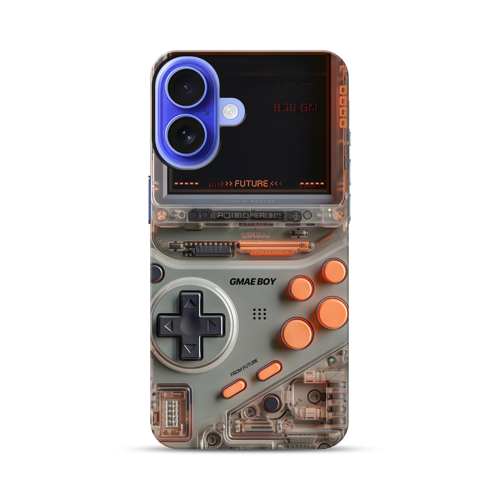 クリアゲーム機未来表示 iPhone 17オリジナル耐衝撃ケース