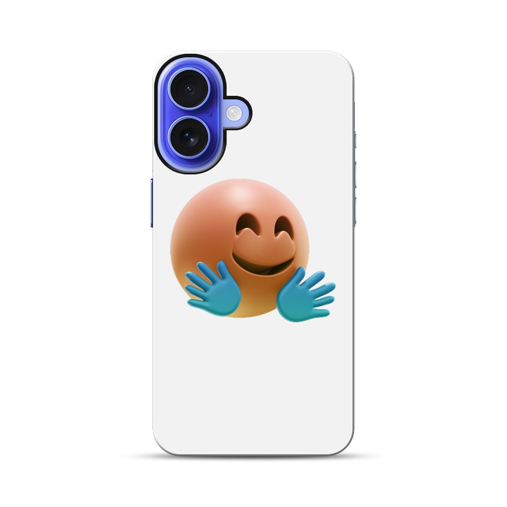 ハグする笑顔 iPhone 17オリジナル耐衝撃ケース