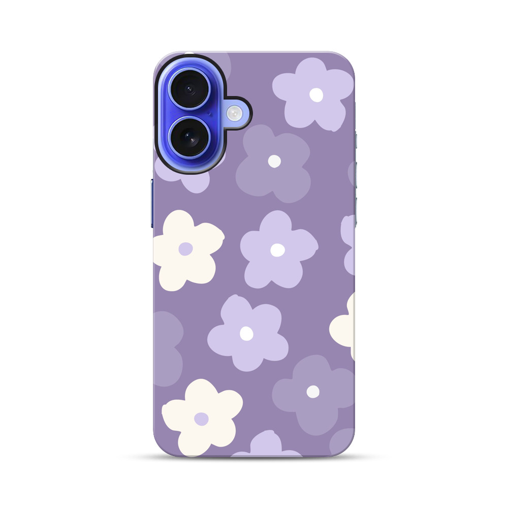 花柄デザイン iPhone 17オリジナル耐衝撃ケース