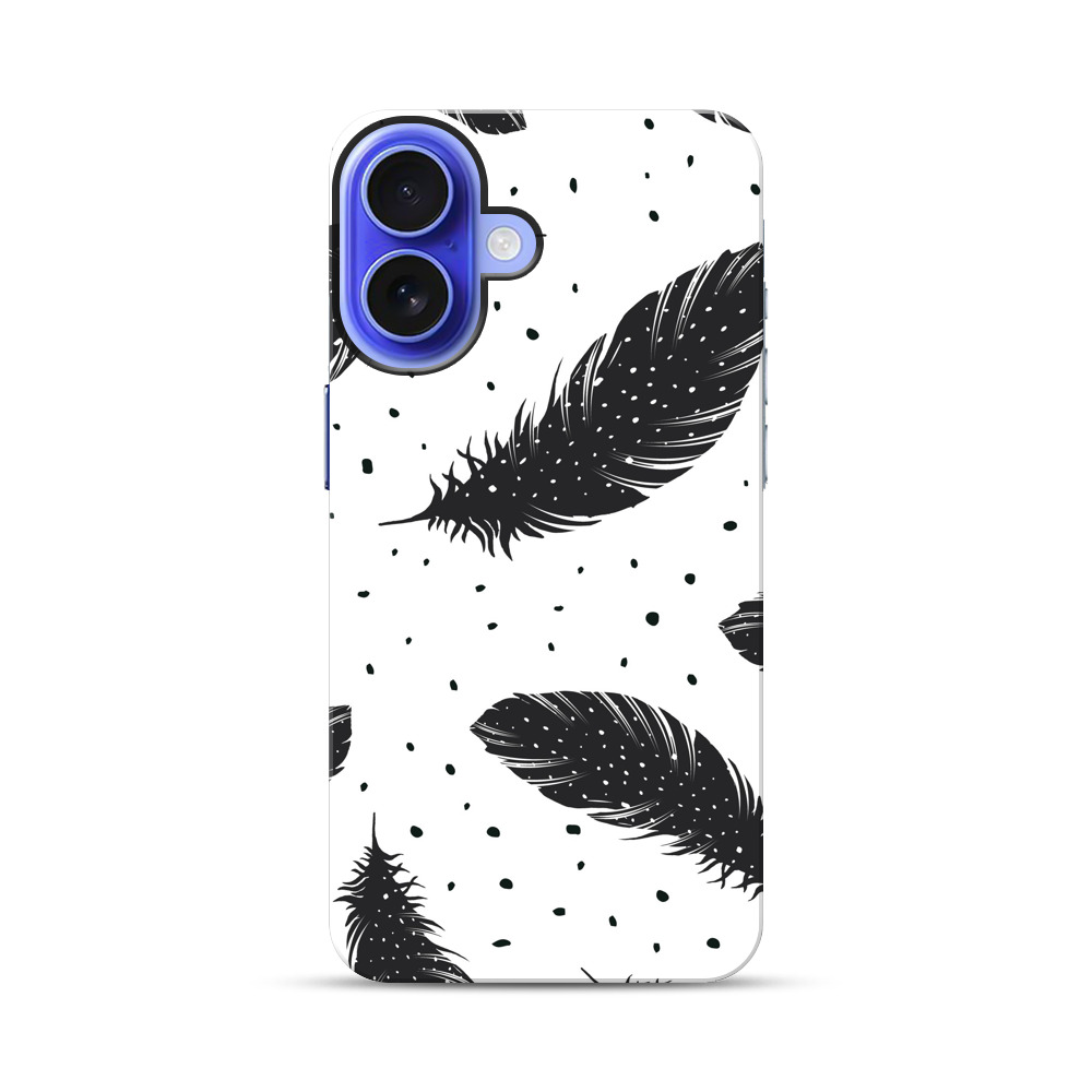 羽根のパターン iPhone 17オリジナル耐衝撃ケース