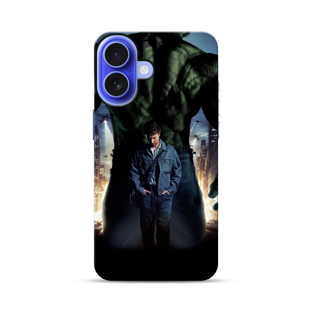 ヒーローと男性対比 iPhone 17オリジナル耐衝撃ケース