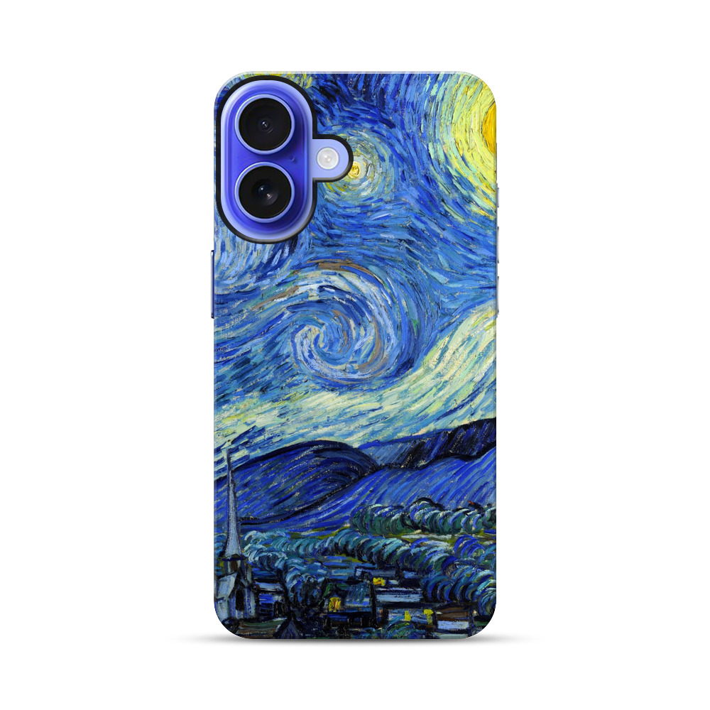 星月夜の夜空 iPhone 17オリジナル耐衝撃ケース