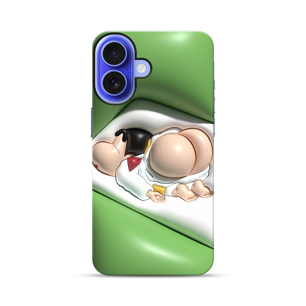 お尻が可愛いキャラ iPhone 17オリジナル耐衝撃ケース