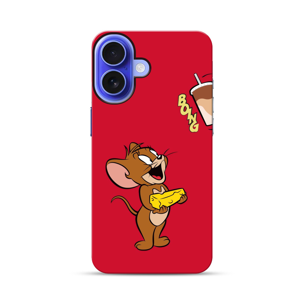 ジェリーとチーズの喜び iPhone 17オリジナル耐衝撃ケース