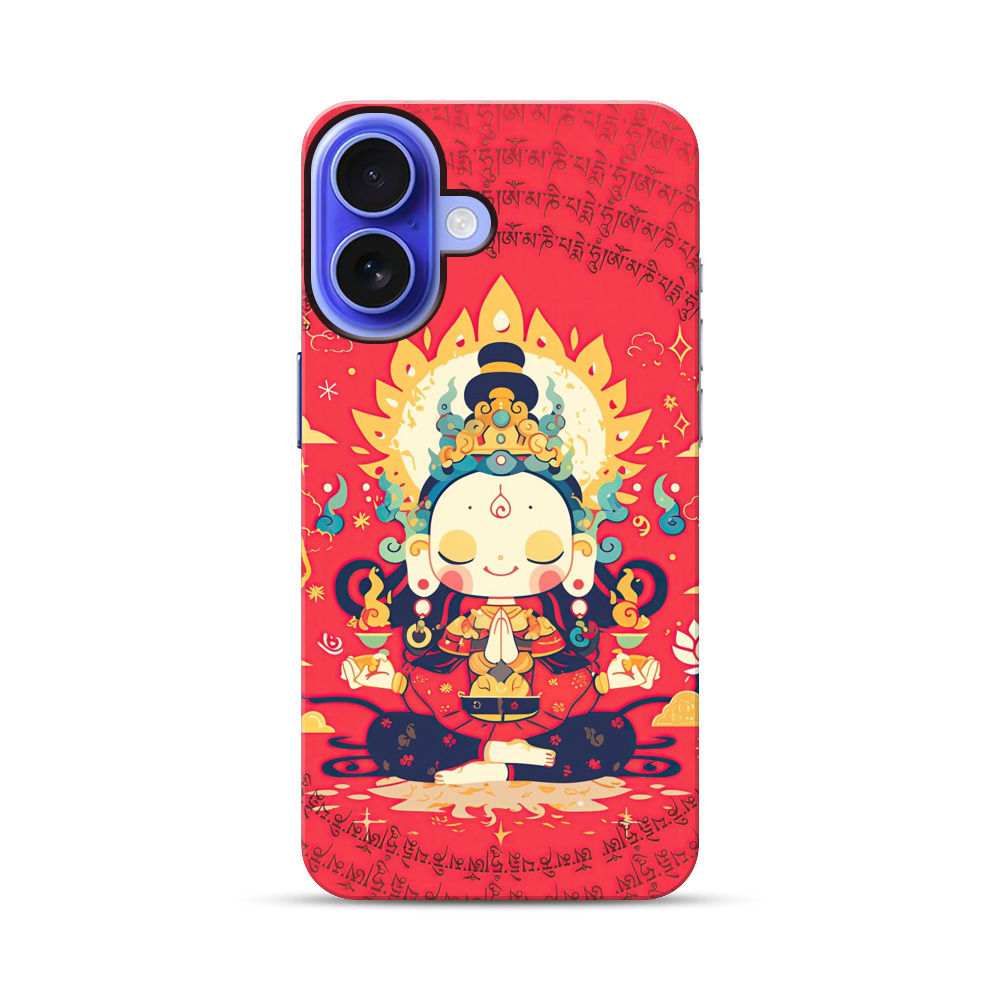 かわいい観音菩薩 iPhone 17オリジナル耐衝撃ケース