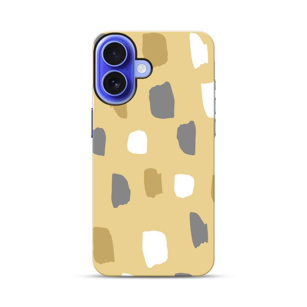 カラフルな抽象的なブラシストロークパターン iPhone 17オリジナル耐衝撃ケース