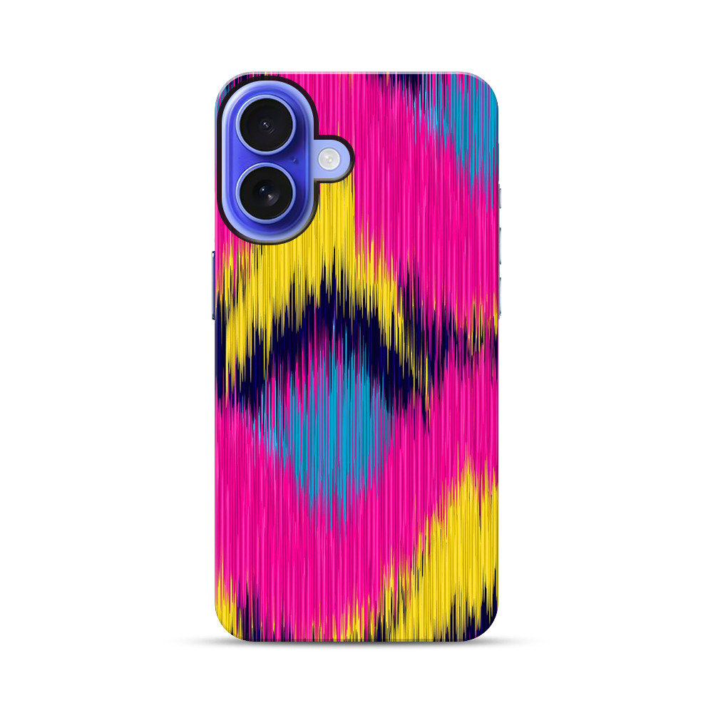 カラフルな波模様 iPhone 17オリジナル耐衝撃ケース