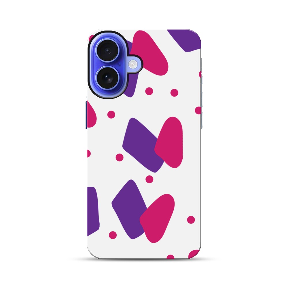 カラフルなパターン iPhone 17オリジナル耐衝撃ケース