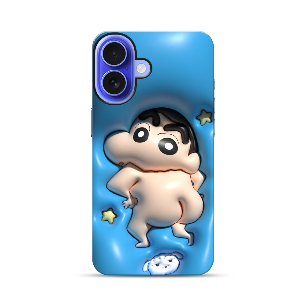 かわいいクレヨンしんちゃん iPhone 17オリジナル耐衝撃ケース